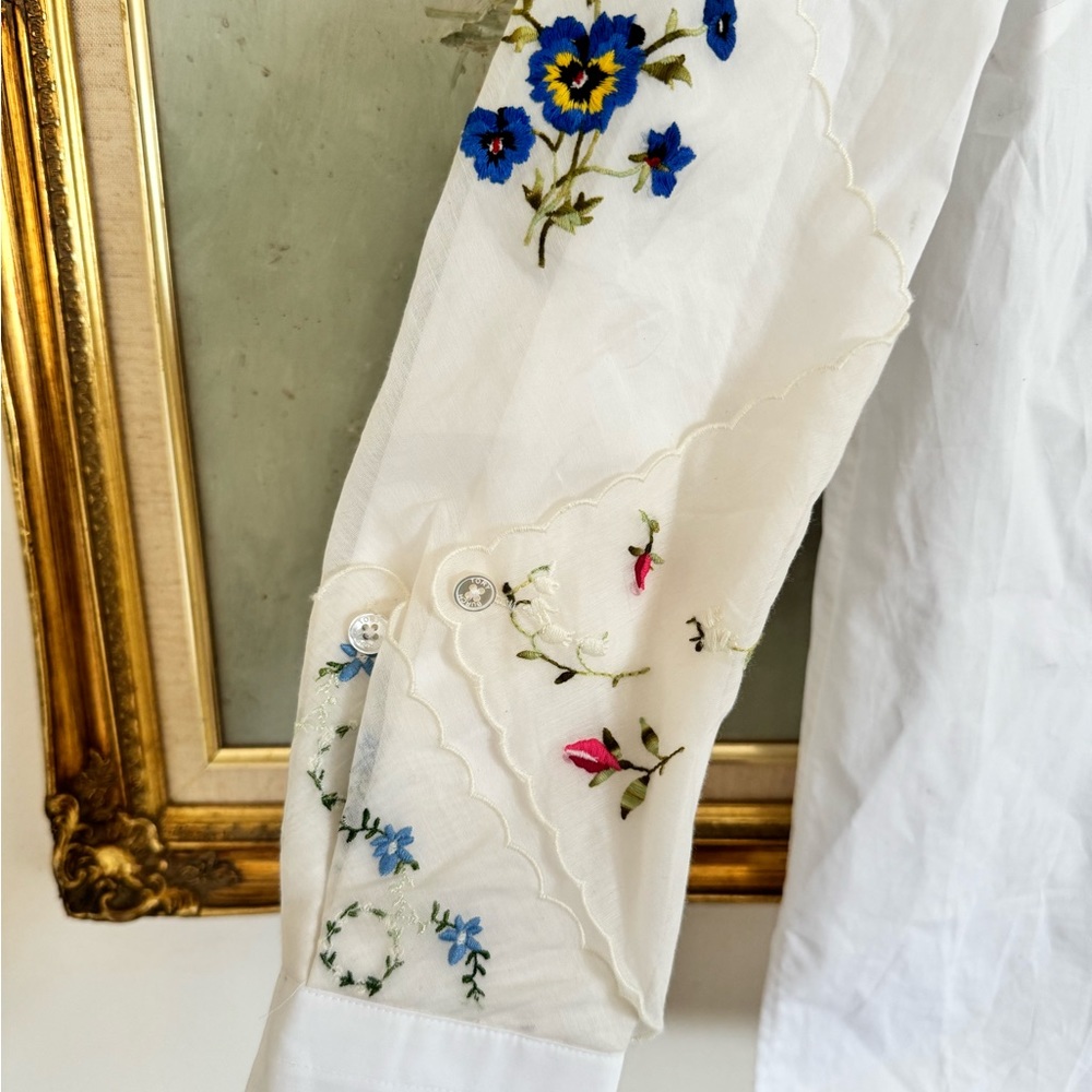 Tory Burch “Afternoon Tea” Blouse - Picture 4 of 6